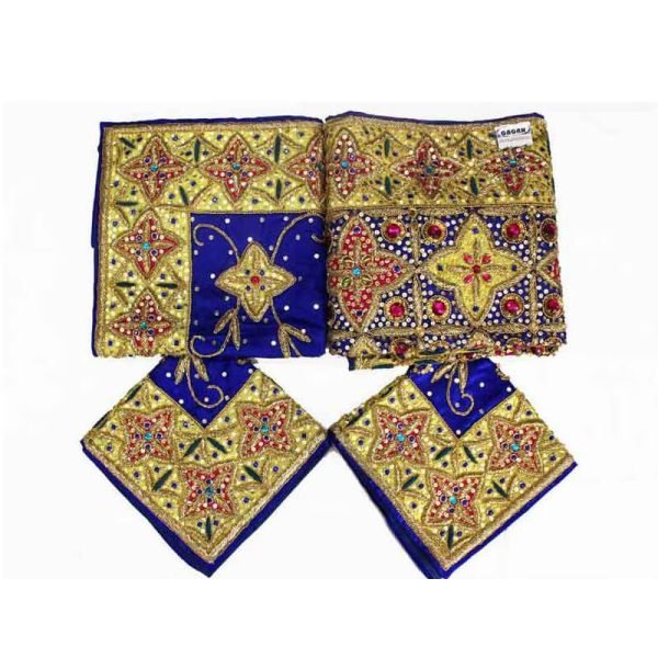 Double Set Dabka Embroidery RUMAL A SAHIB - Image 2