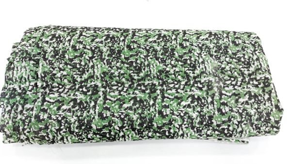 Green Camouflage Print Turban