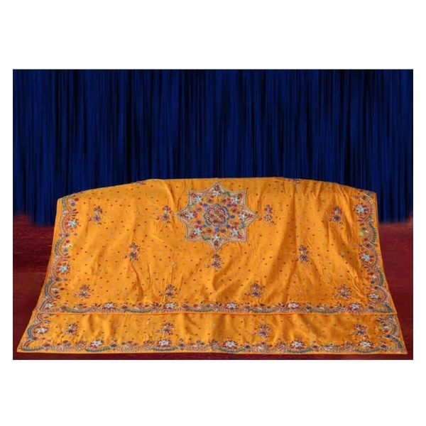 Double Set Dabka Embroidery RUMAL A SAHIB