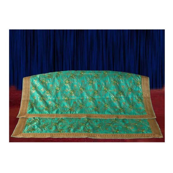 Double Set Machine Embroidery RUMALA SAHIB