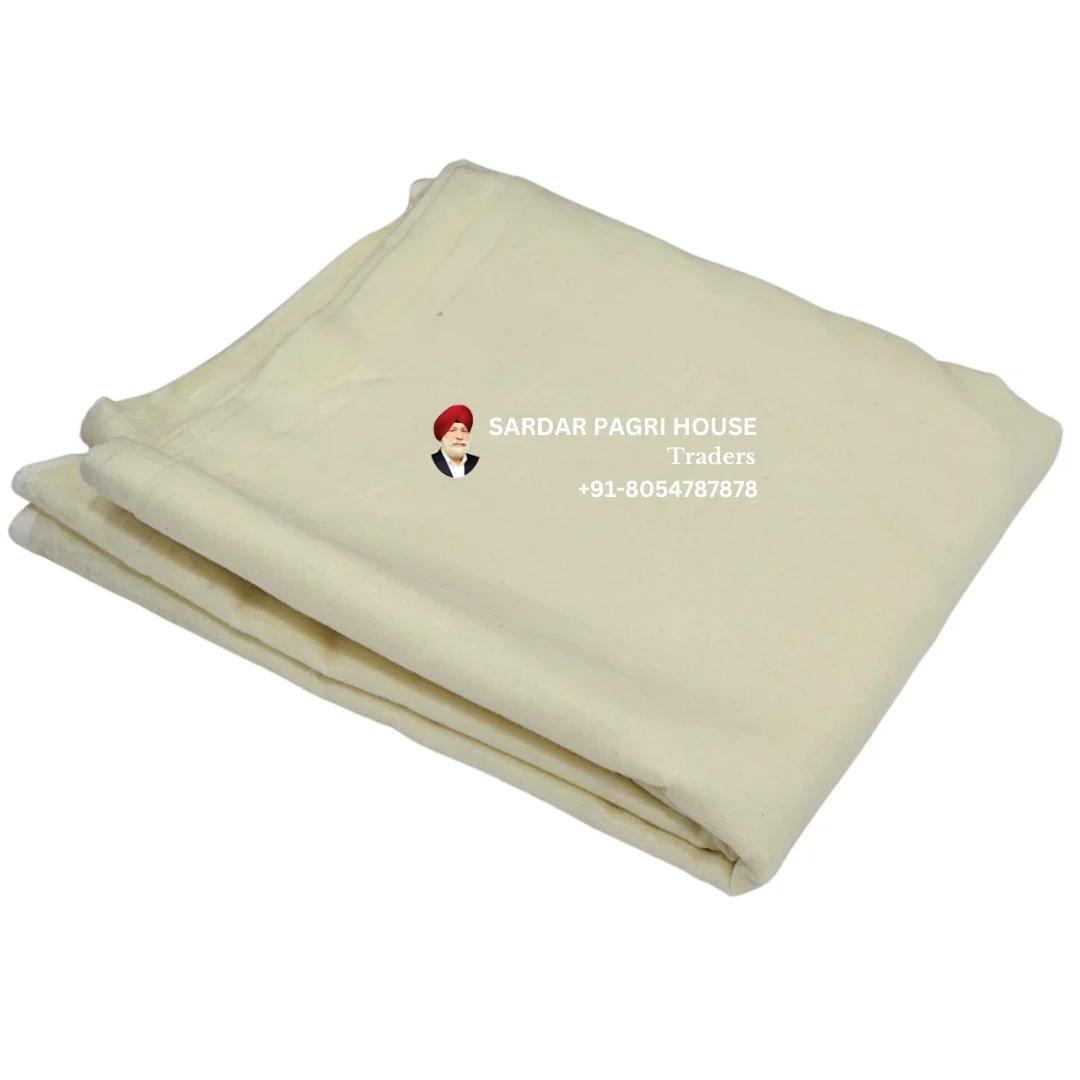 cream sikh turban