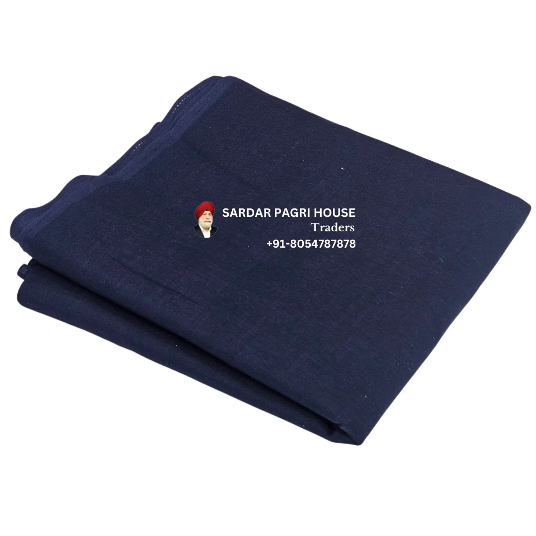 denim blue sikh turban