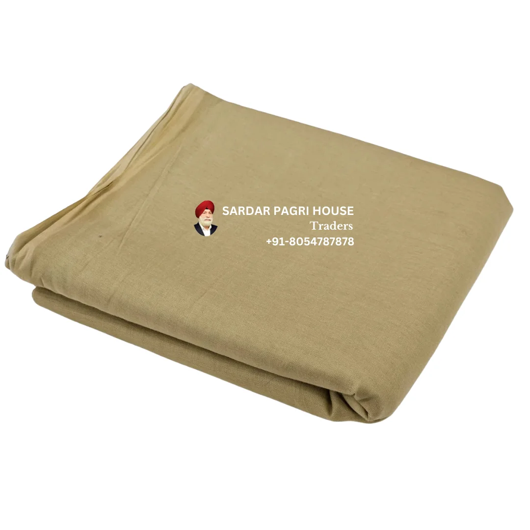 Ecru Golden Sikh Turban