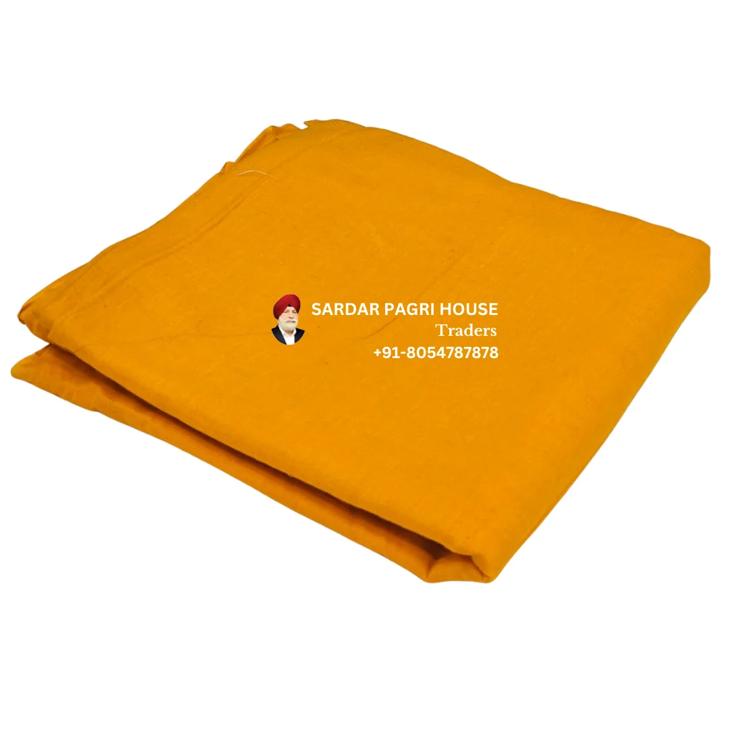 mango yellow sikh turban