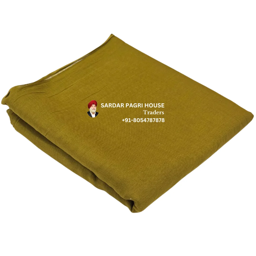 Ocher Brown Sikh Turban