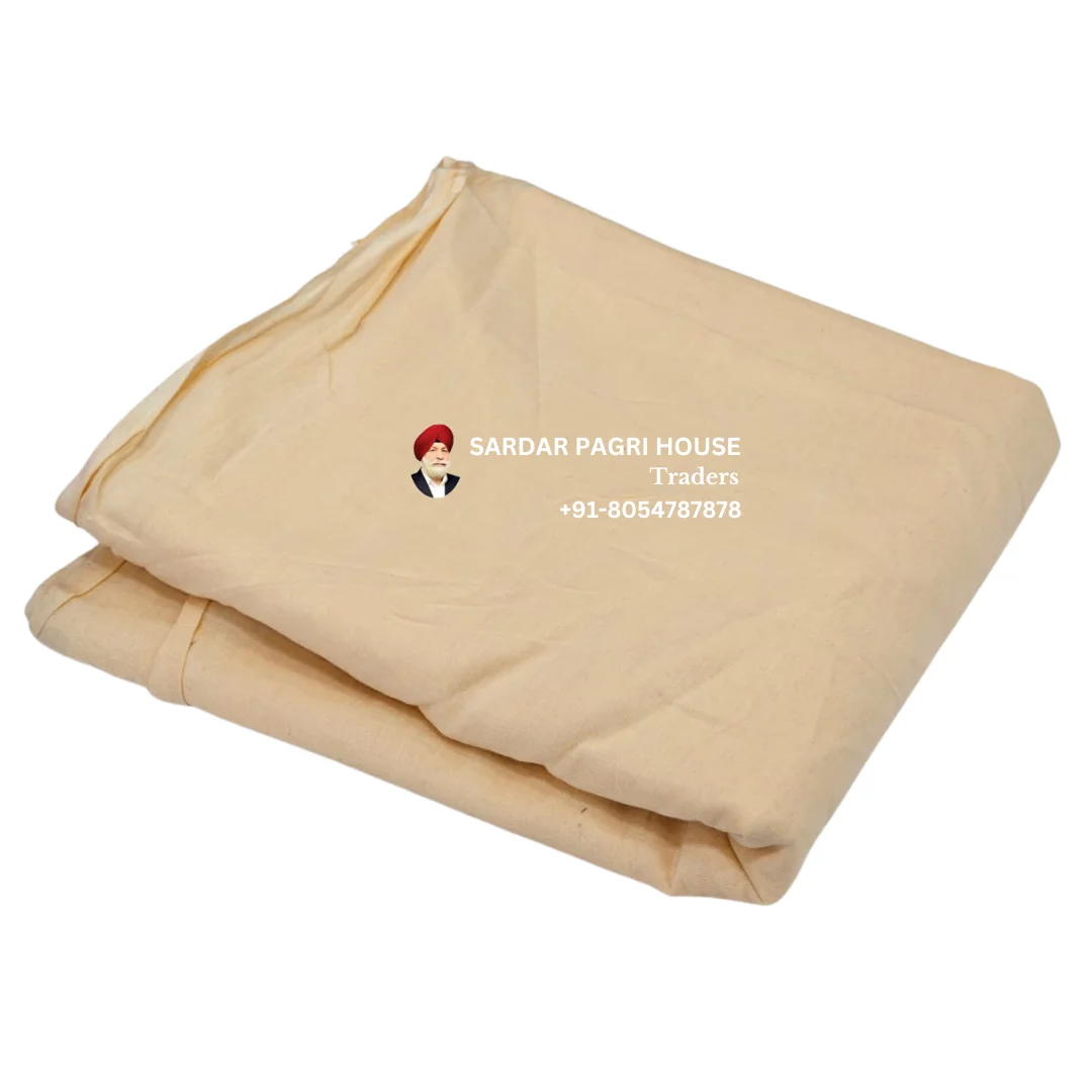 pastel peach sikh turban