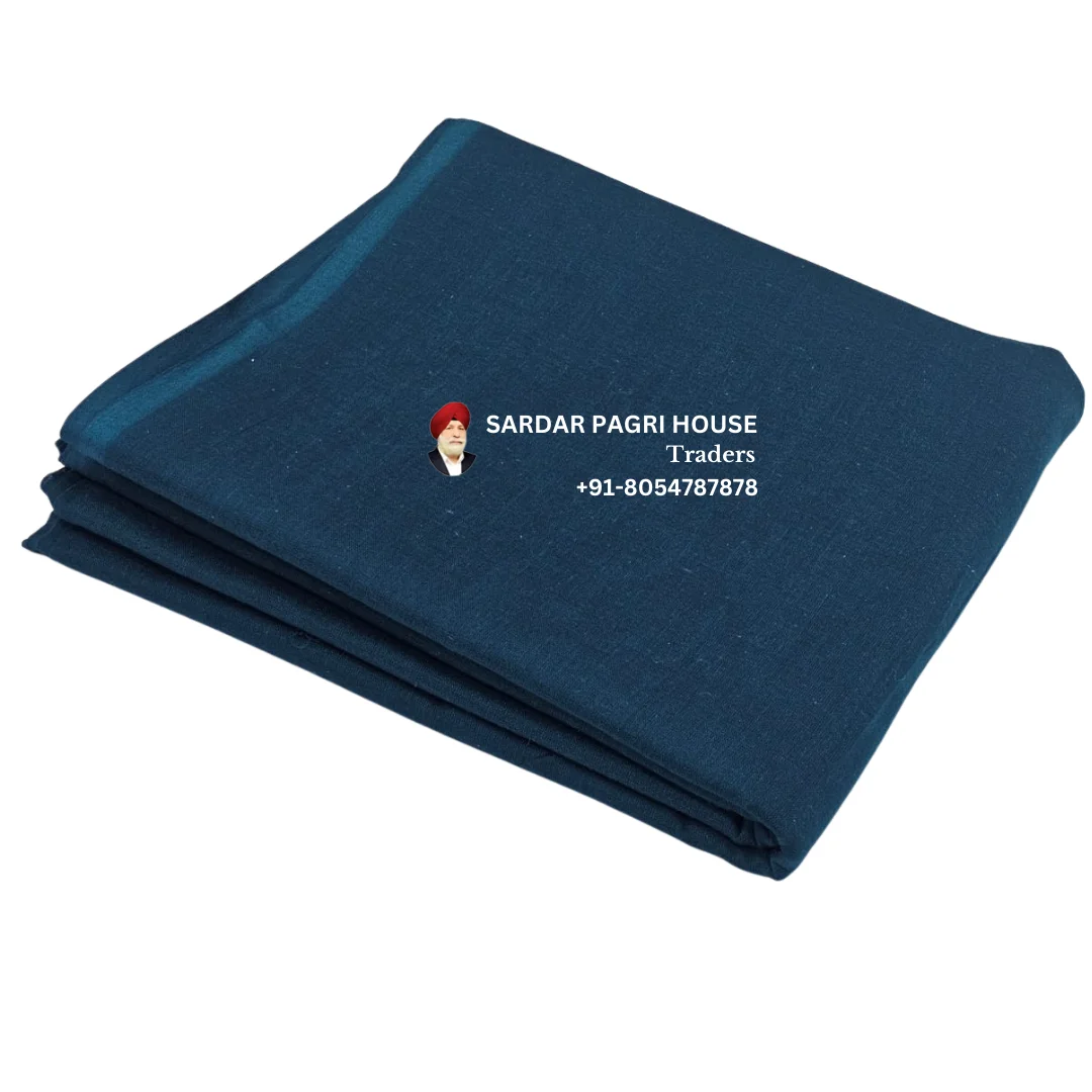 peacock blue sikh turban