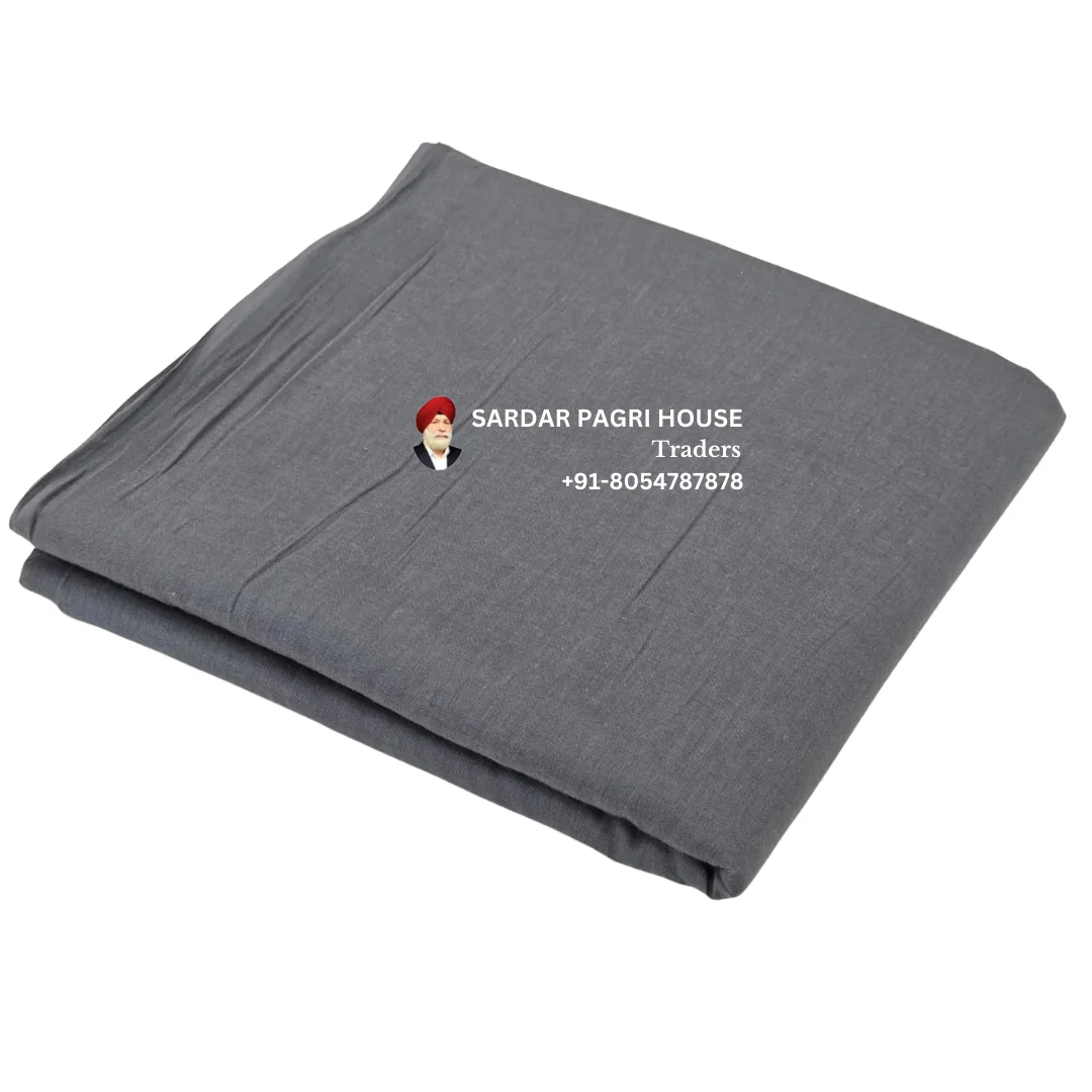 Steel Grey Sikh Turban