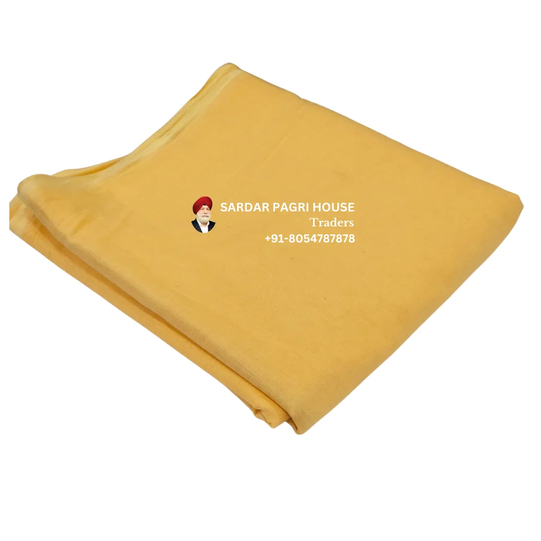 pineapple yellow sikh turban
