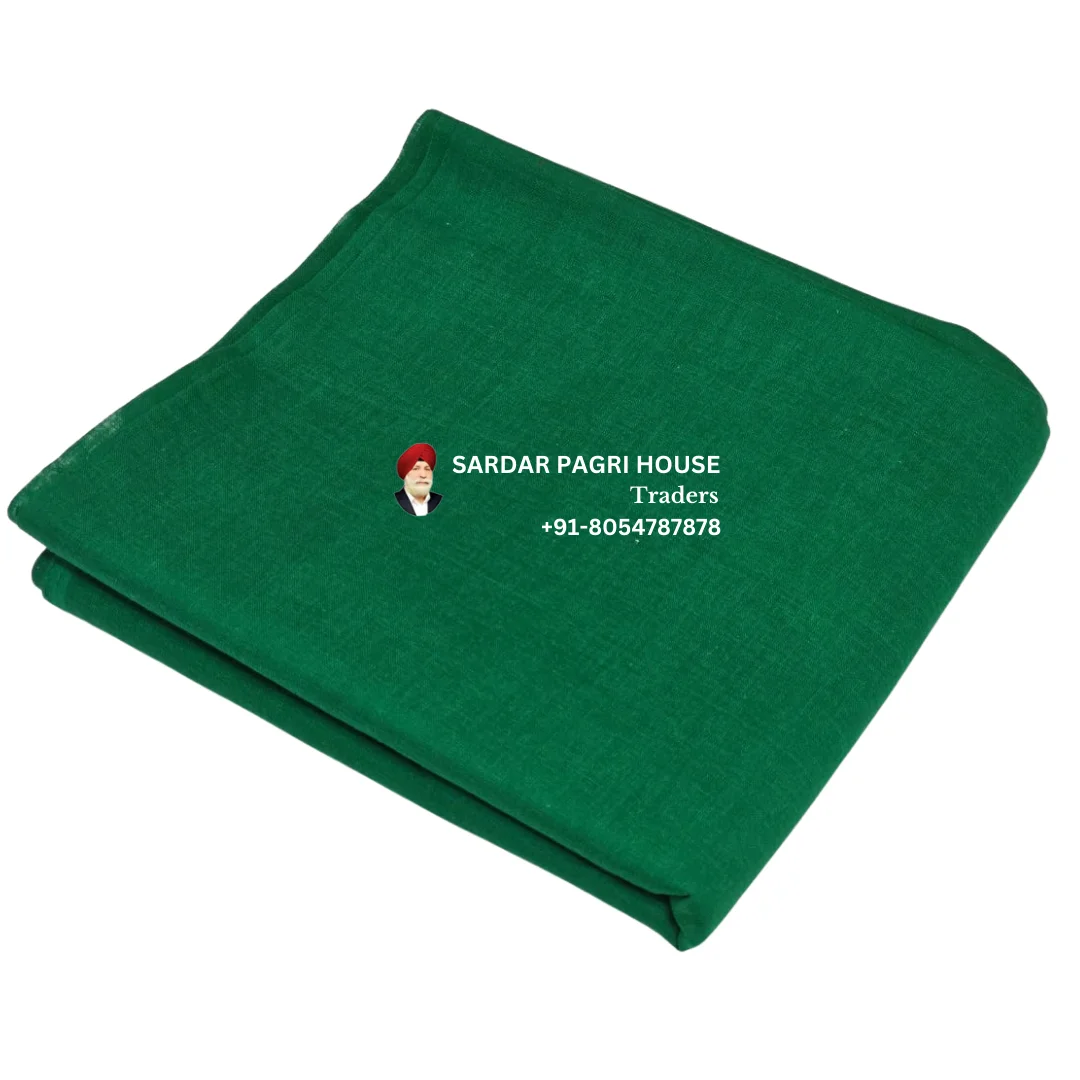 basil green sikh turban