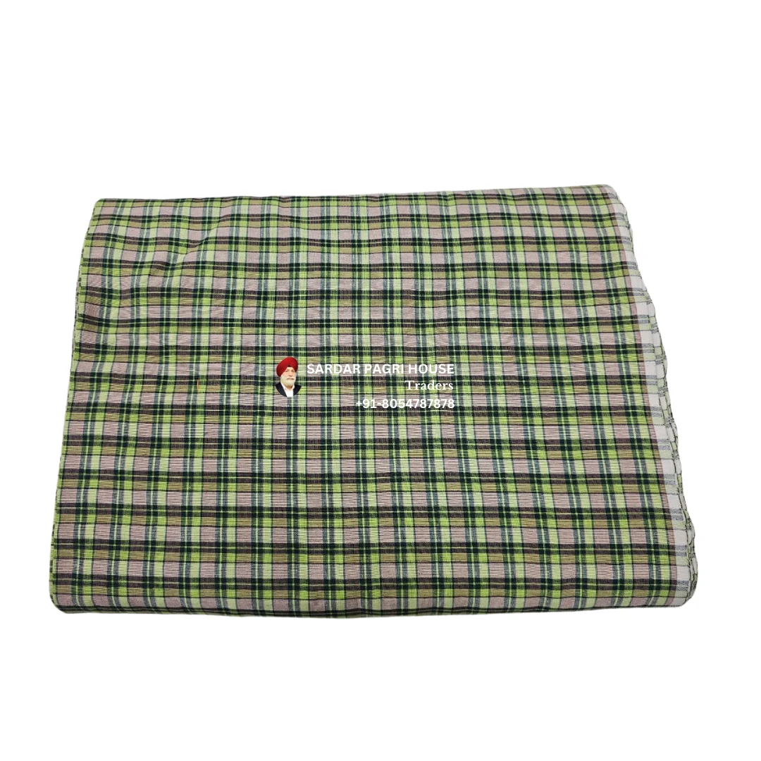 bright green punjabi parna