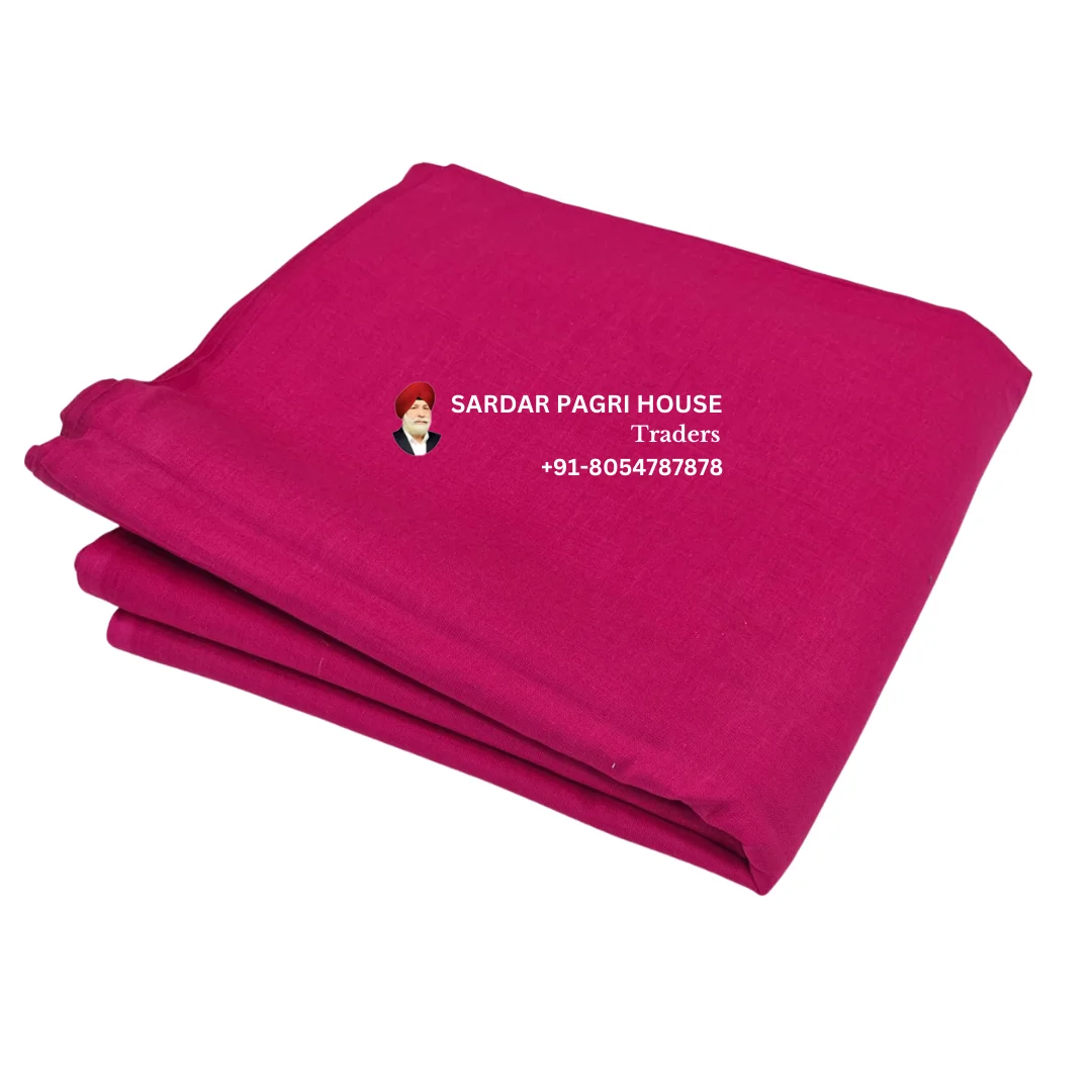bright magenta pink sikh turban