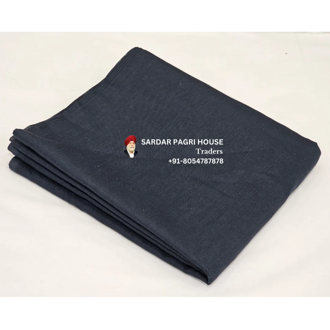 dark grey sikh turban
