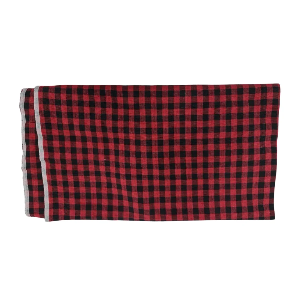 dark red and black punjabi parna