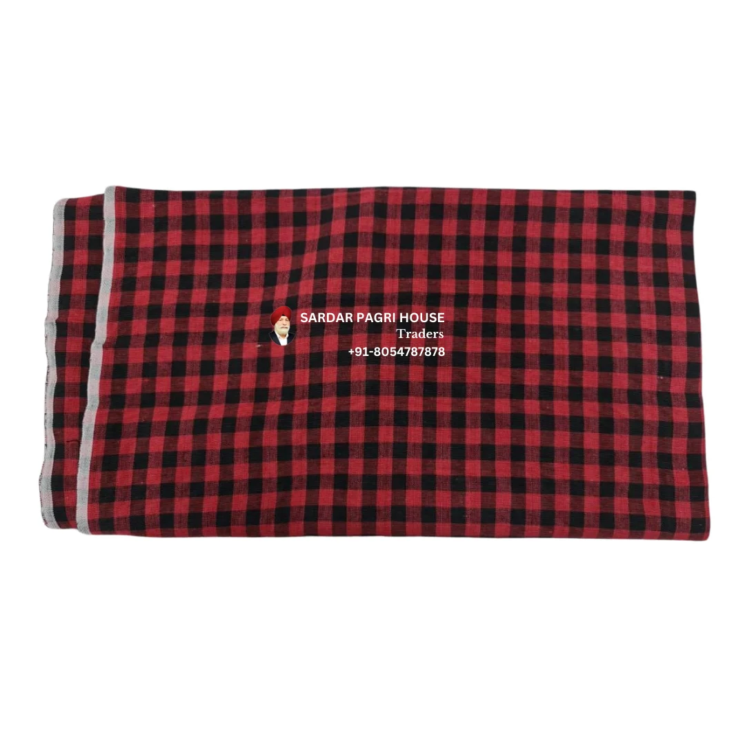 dark red and black punjabi parna