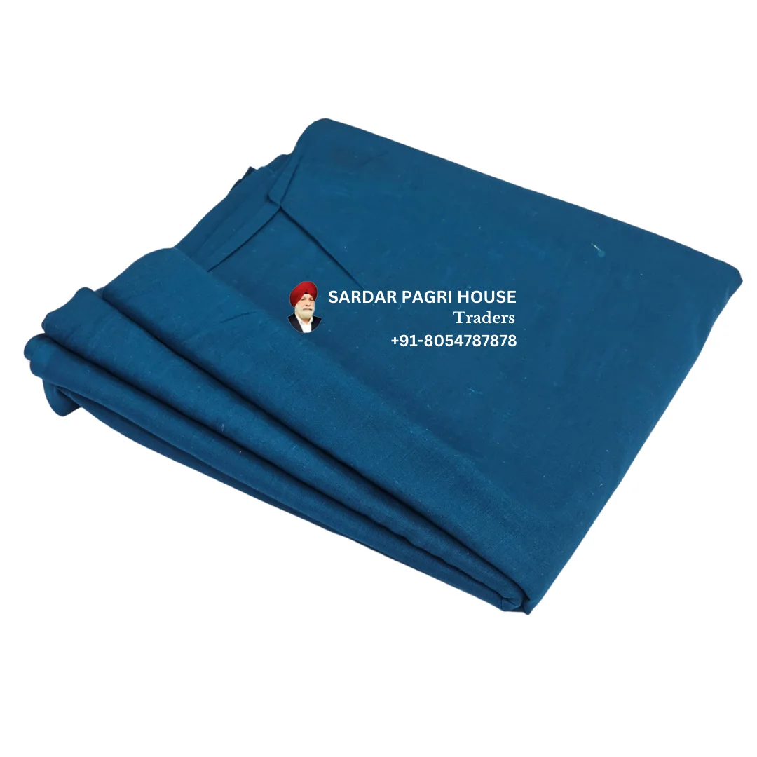 duck blue sikh turban