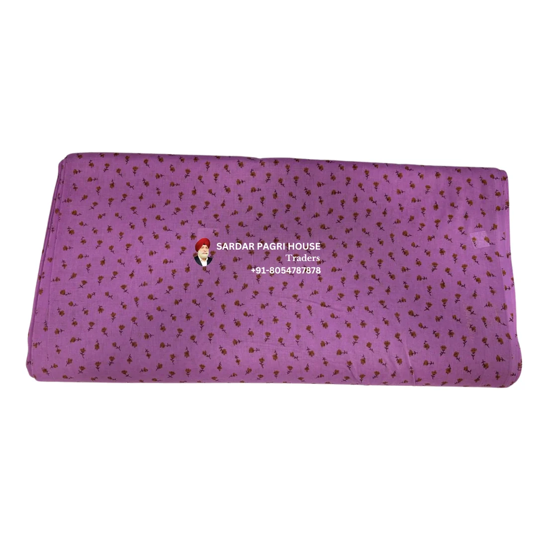 Fandango Pink Printed Sikh Turban