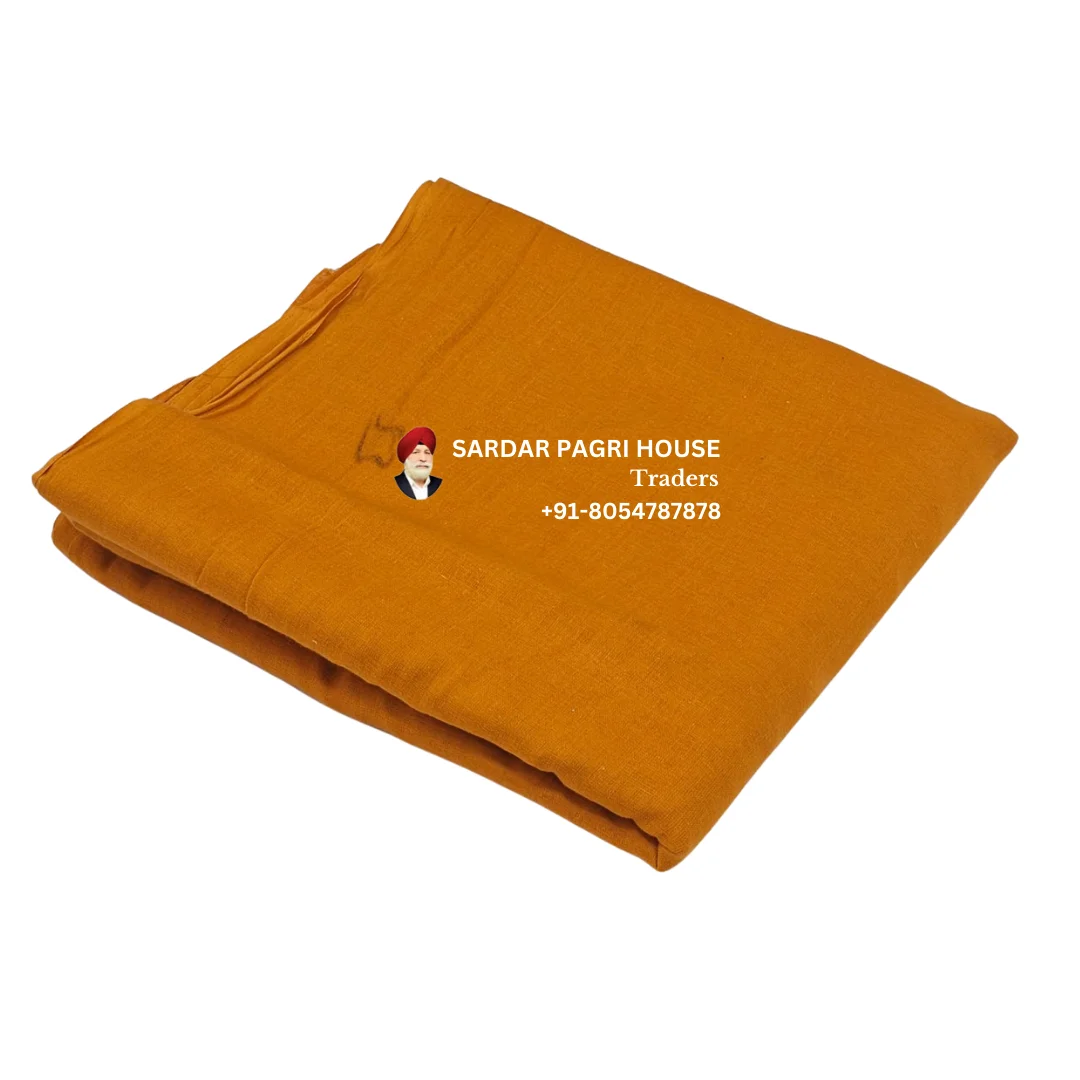 golden mustard sikh turban