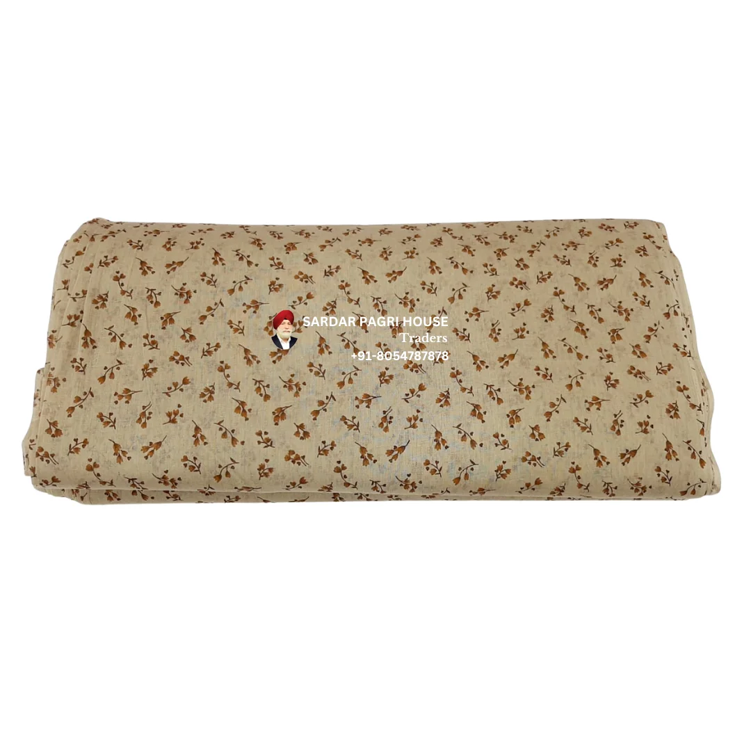 Hazel Wood Printed Sikh Turban