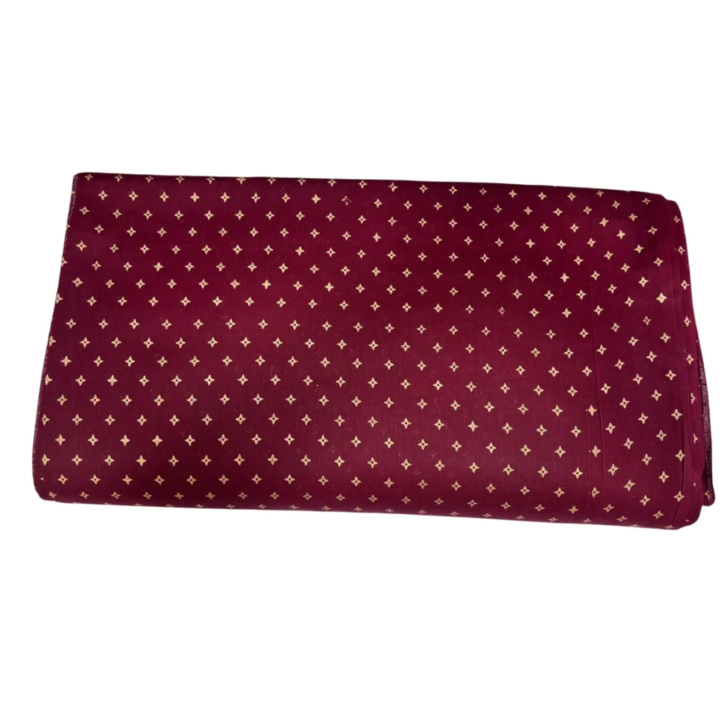 Jam Red Printed Sikh Turban