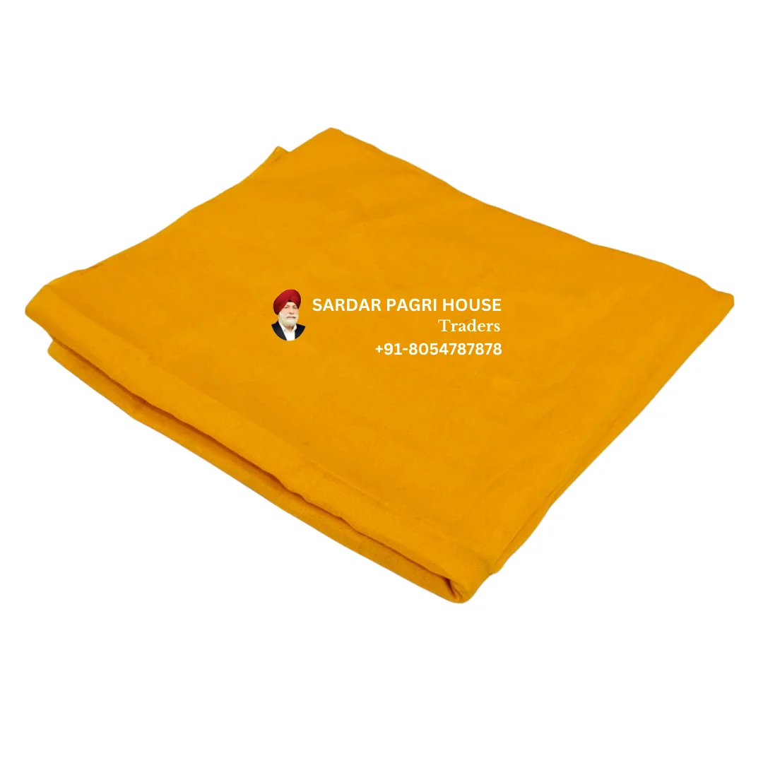 koi orange sikh turban