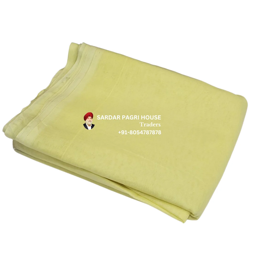 Lemon Yellow Sikh Turban