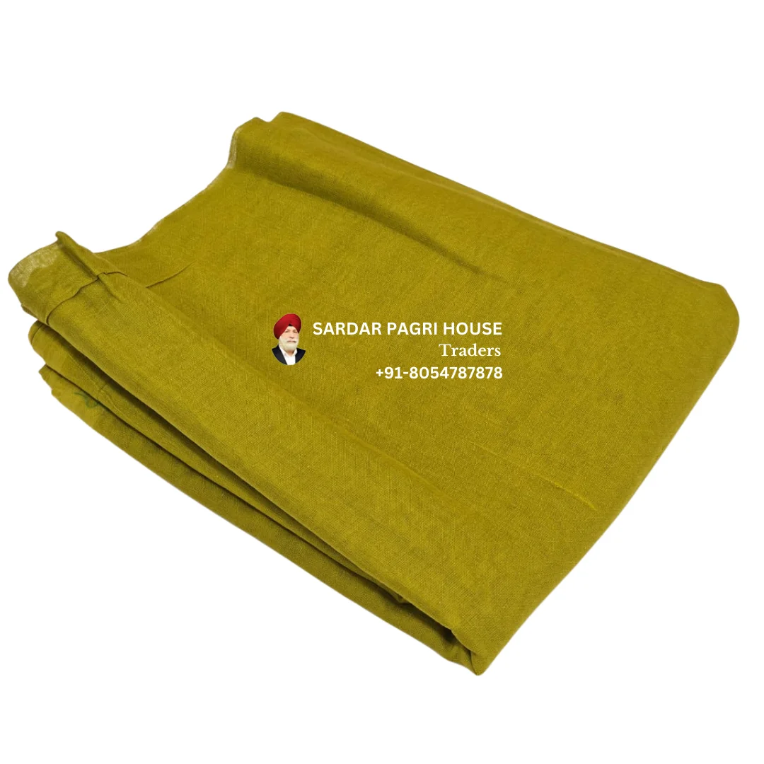 lime green sikh turban