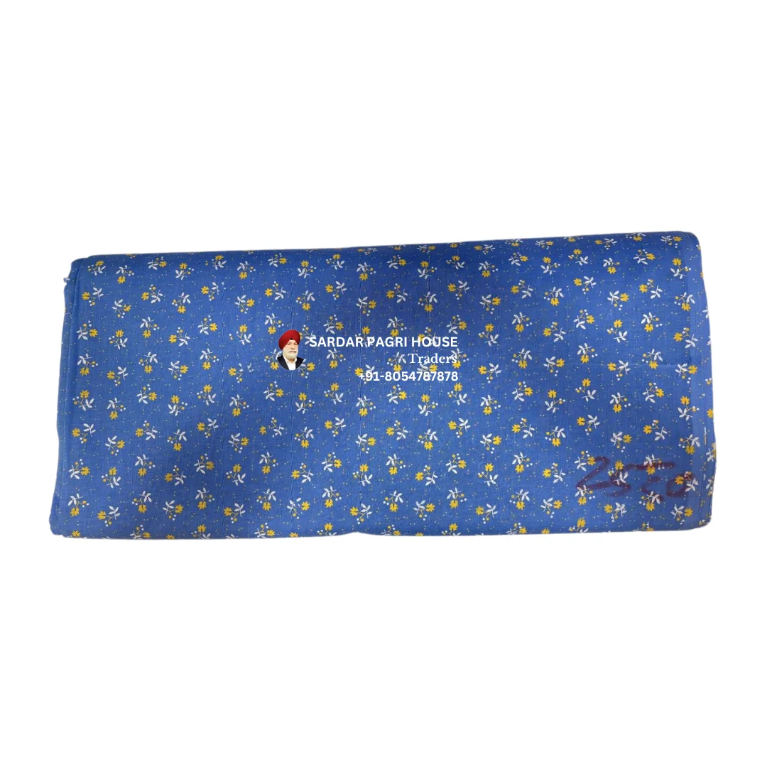 Little Boy Blue Printed Sikh Turban