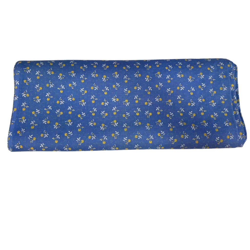 Medium Sapphire Blue Printed Sikh Turban