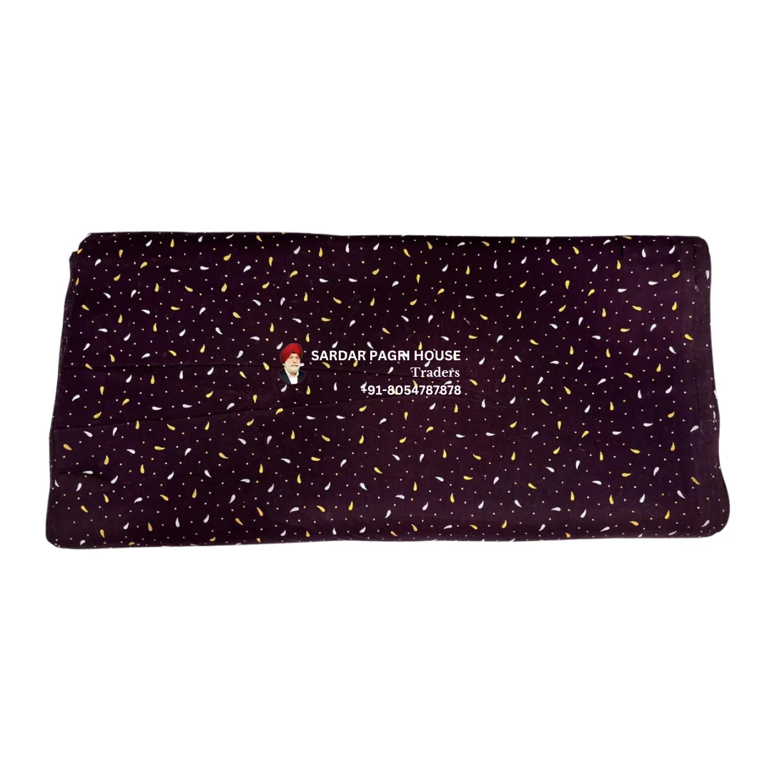 Mulberry Printed Sikh Turban