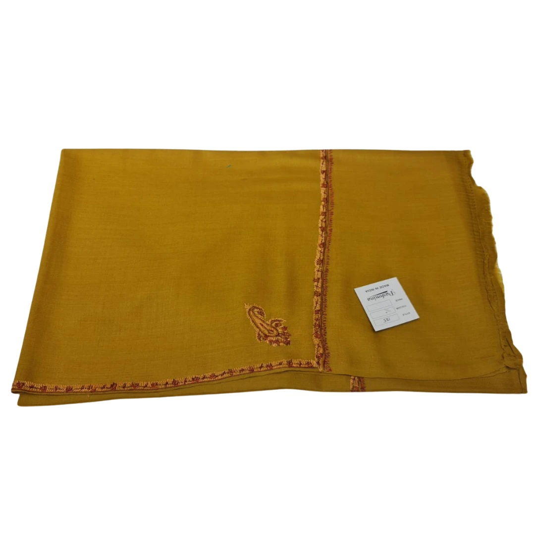Mustard Premium Pashmina Shawl/Lohi for Men