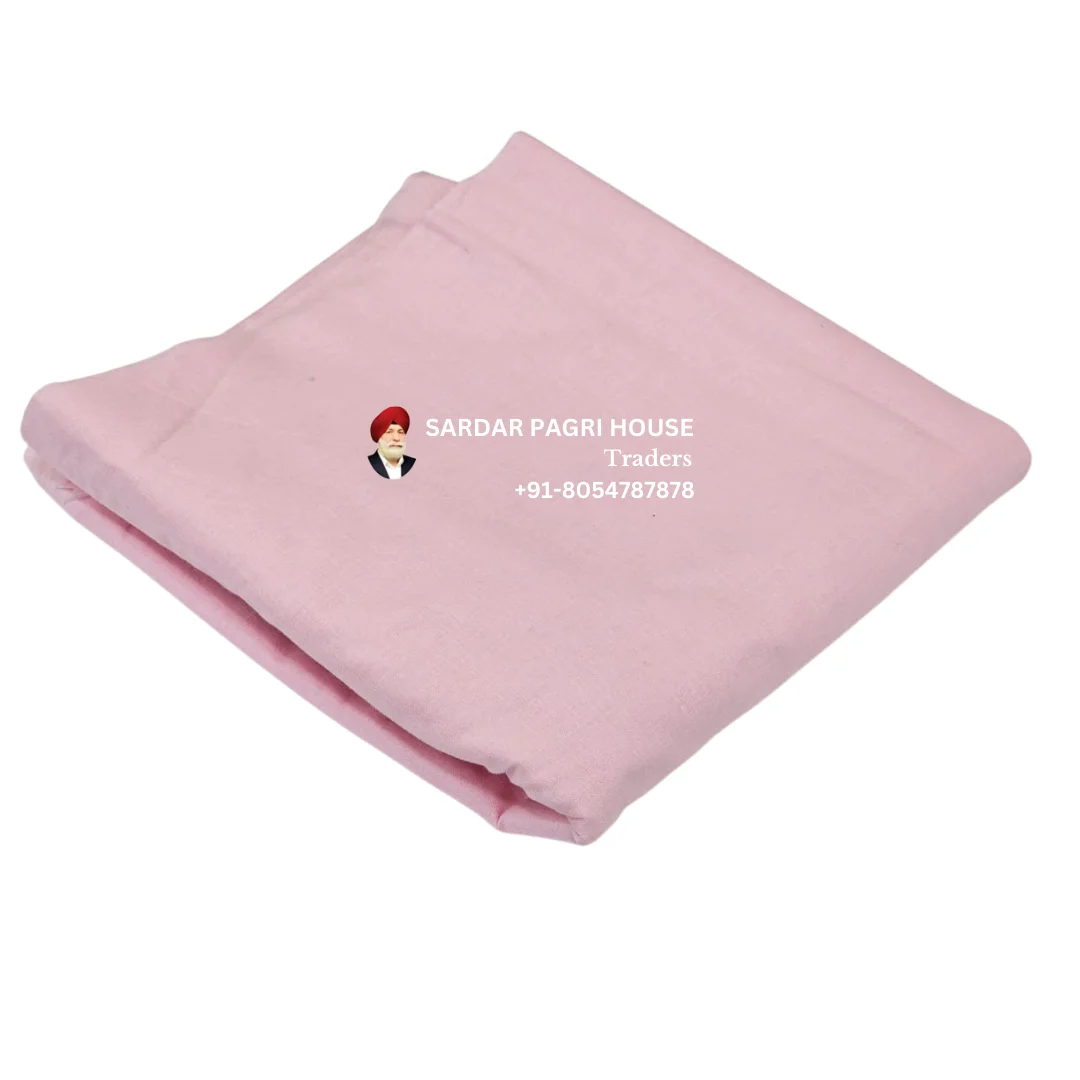 pastel pink sikh turban