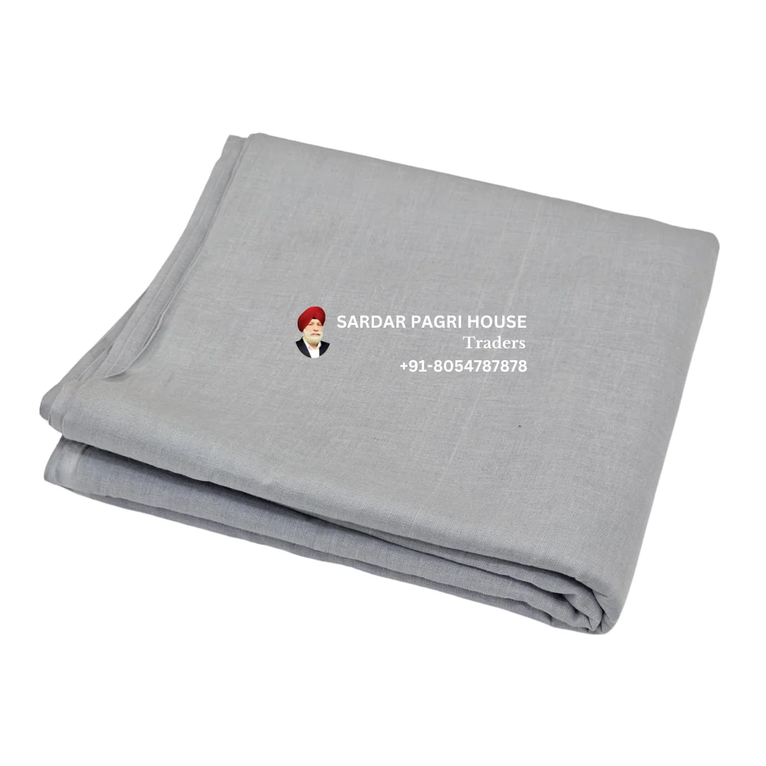 pearl light grey sikh turban