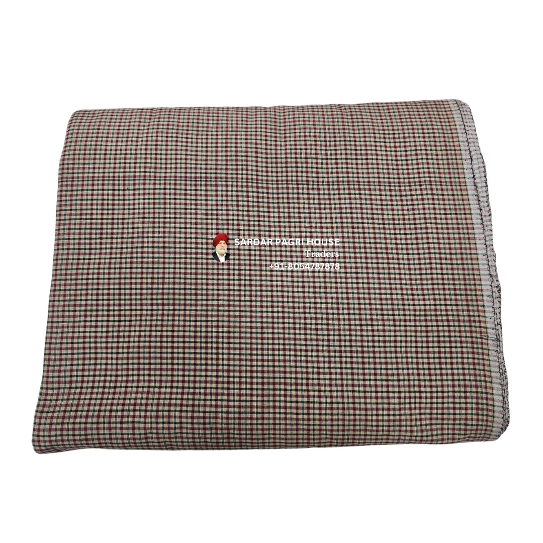 Tortilla Brown Check Punjabi Parna
