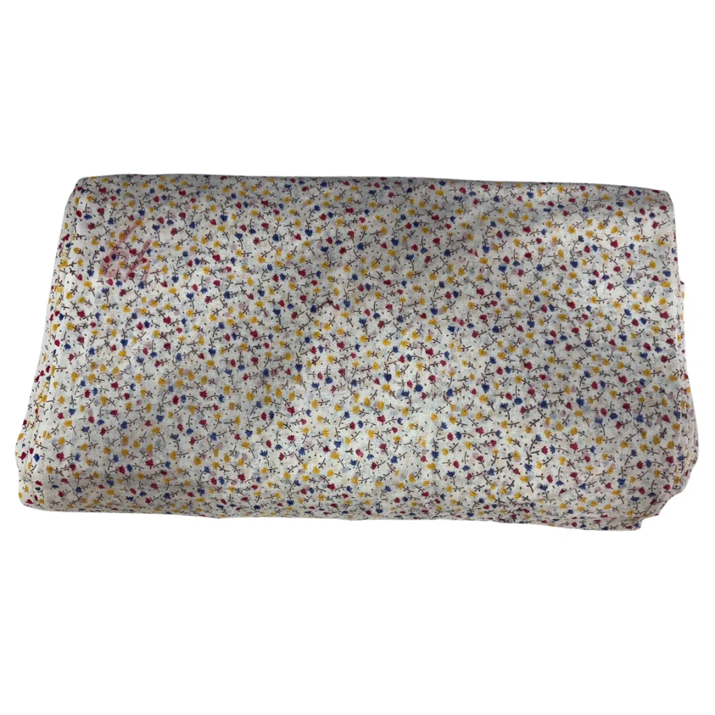 Vista White Printed Sikh Turban