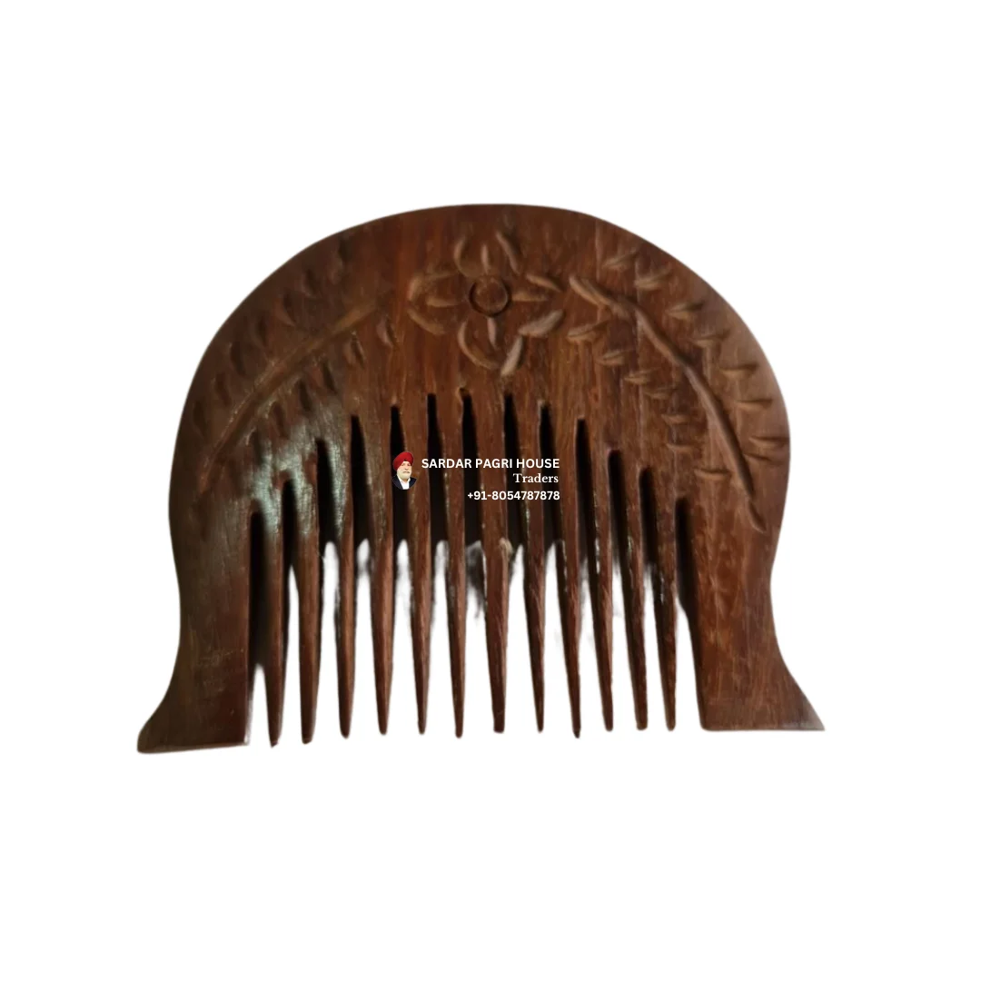 Traditional Engraved Wooden Kanga