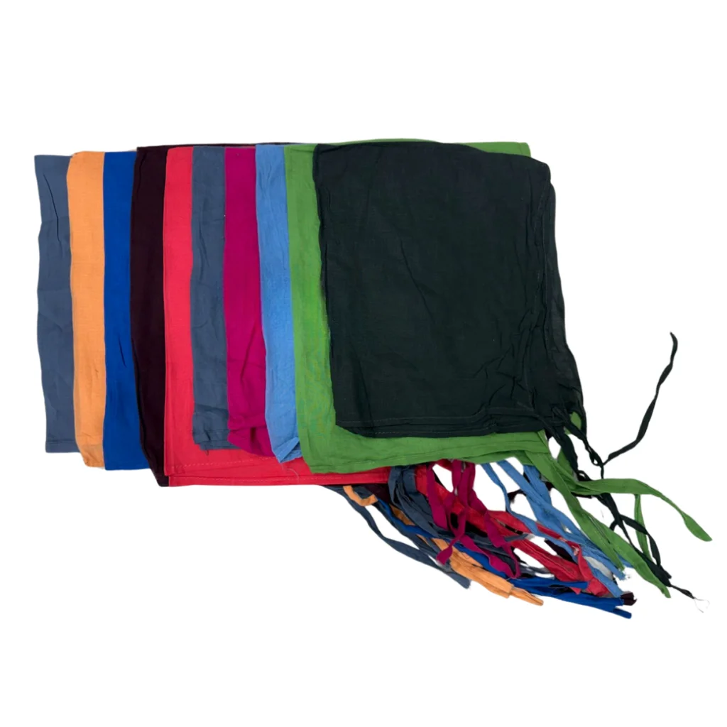 Large Size Patka - Multicolor 10 Pc Set