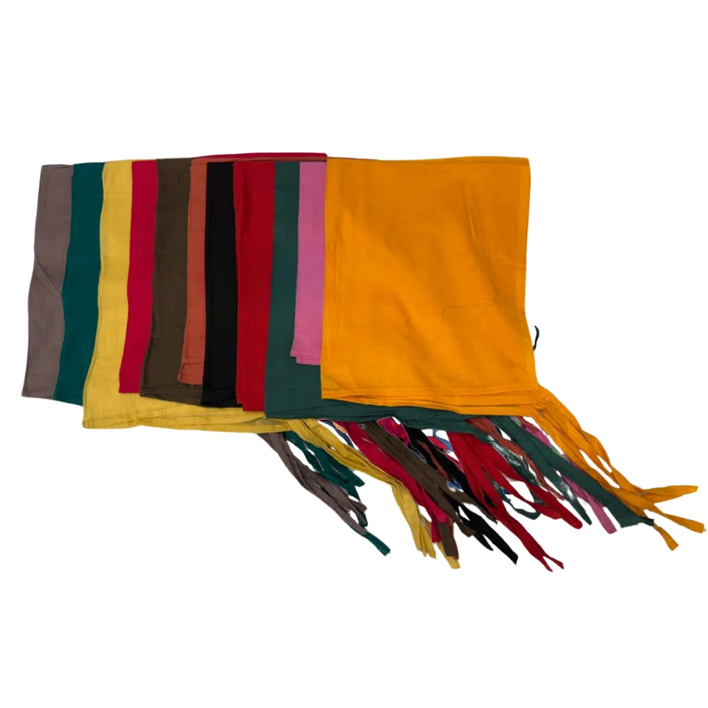 Large Size Patka - Multicolor 10 Pc Set
