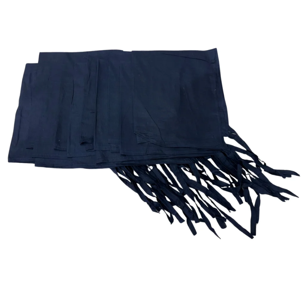 Large Size Patka - Navy Blue 10 Pc Set