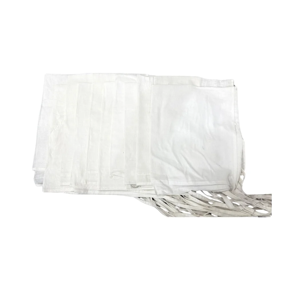Large Size Patka - White 10 Pc Set
