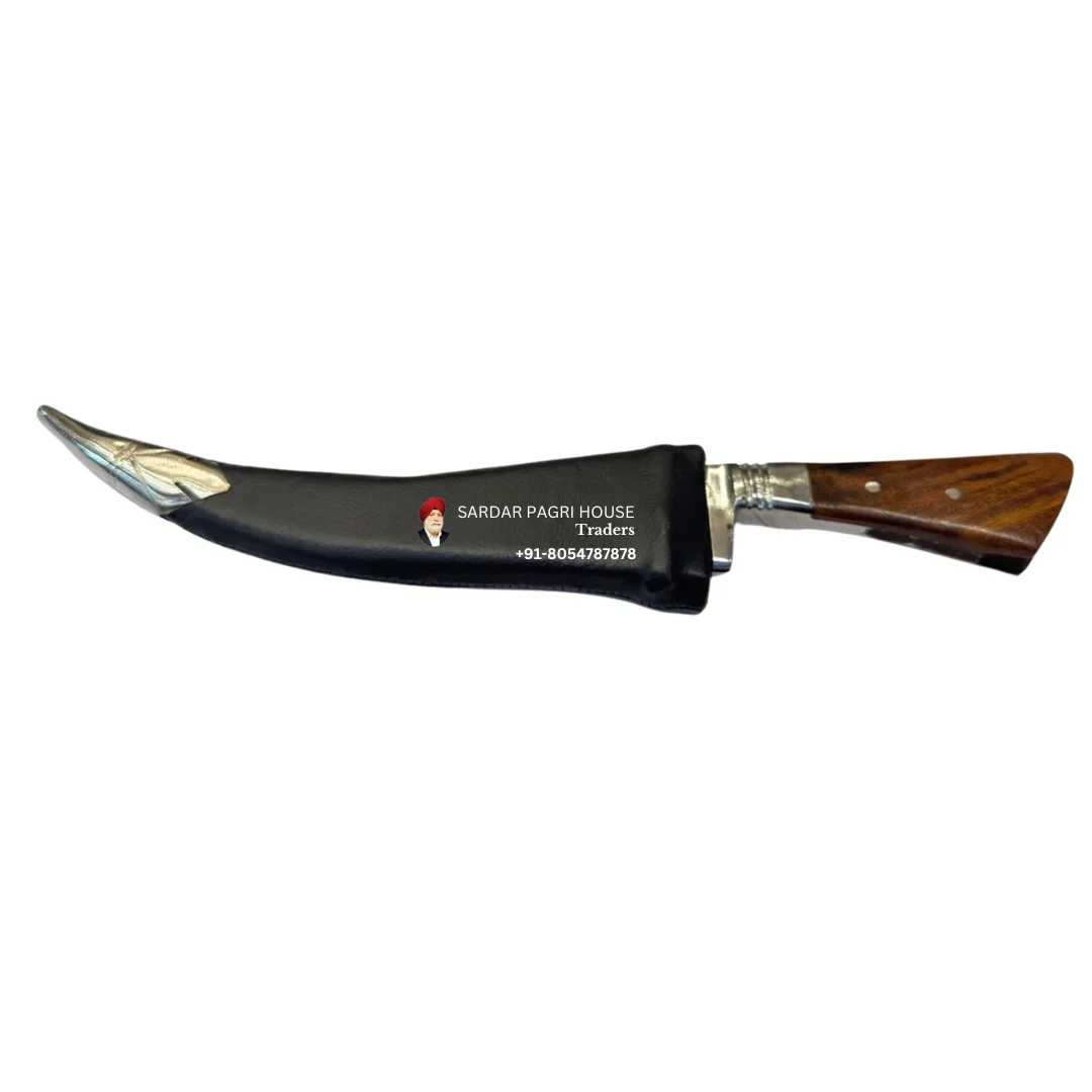 Pesh Kabz Kirpan With Sarabloah Blade - (11 inch)