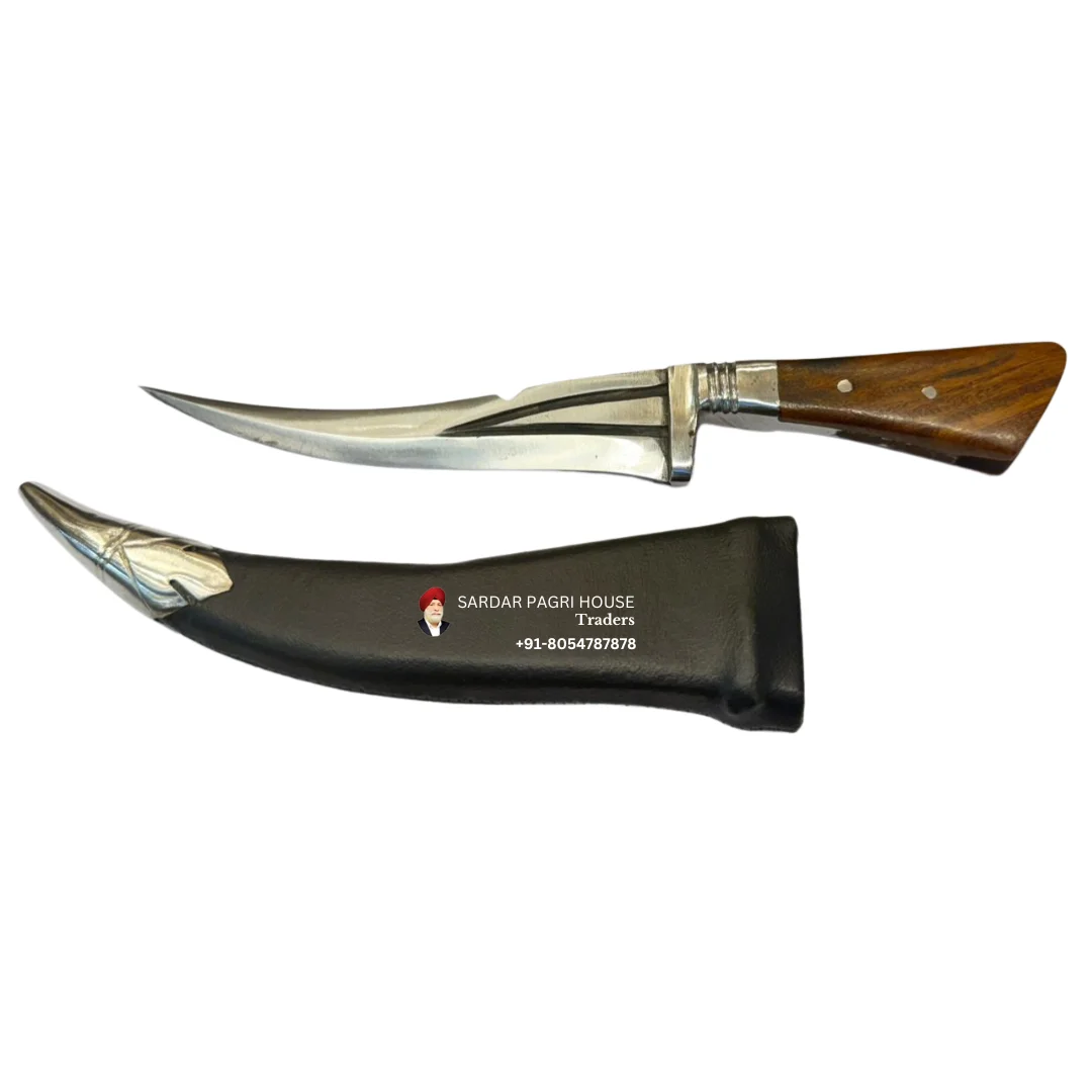 Pesh Kabz Kirpan With Sarabloah Blade - (11 inch)