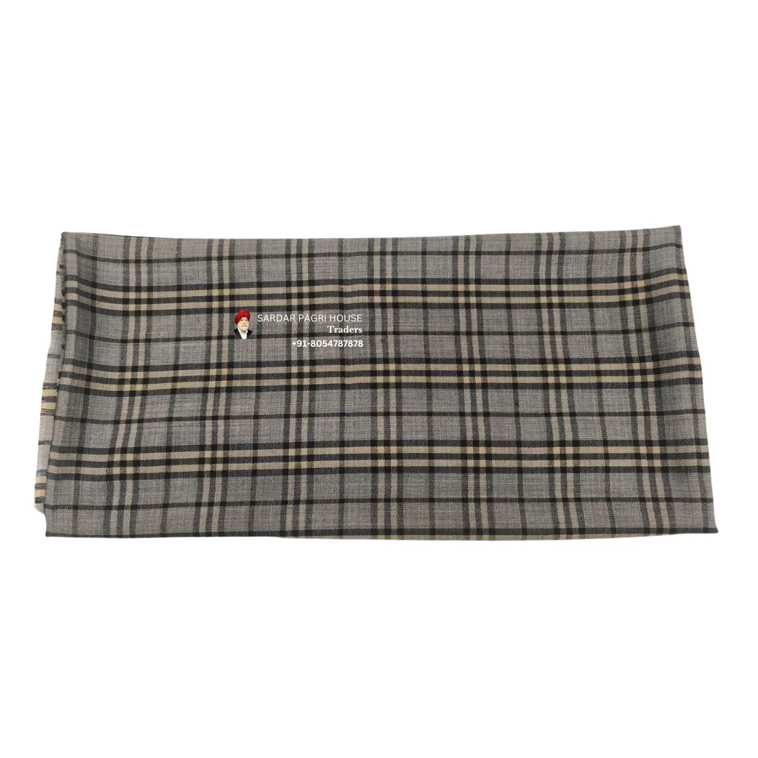 Black And Gray Premium Woolen Lohi for Men