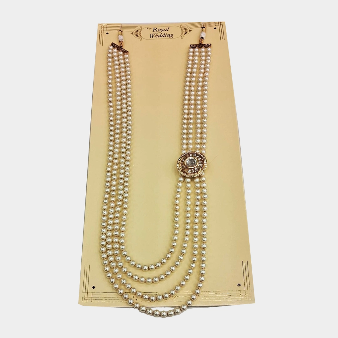 Royal Pearl Necklace Wedding Mala