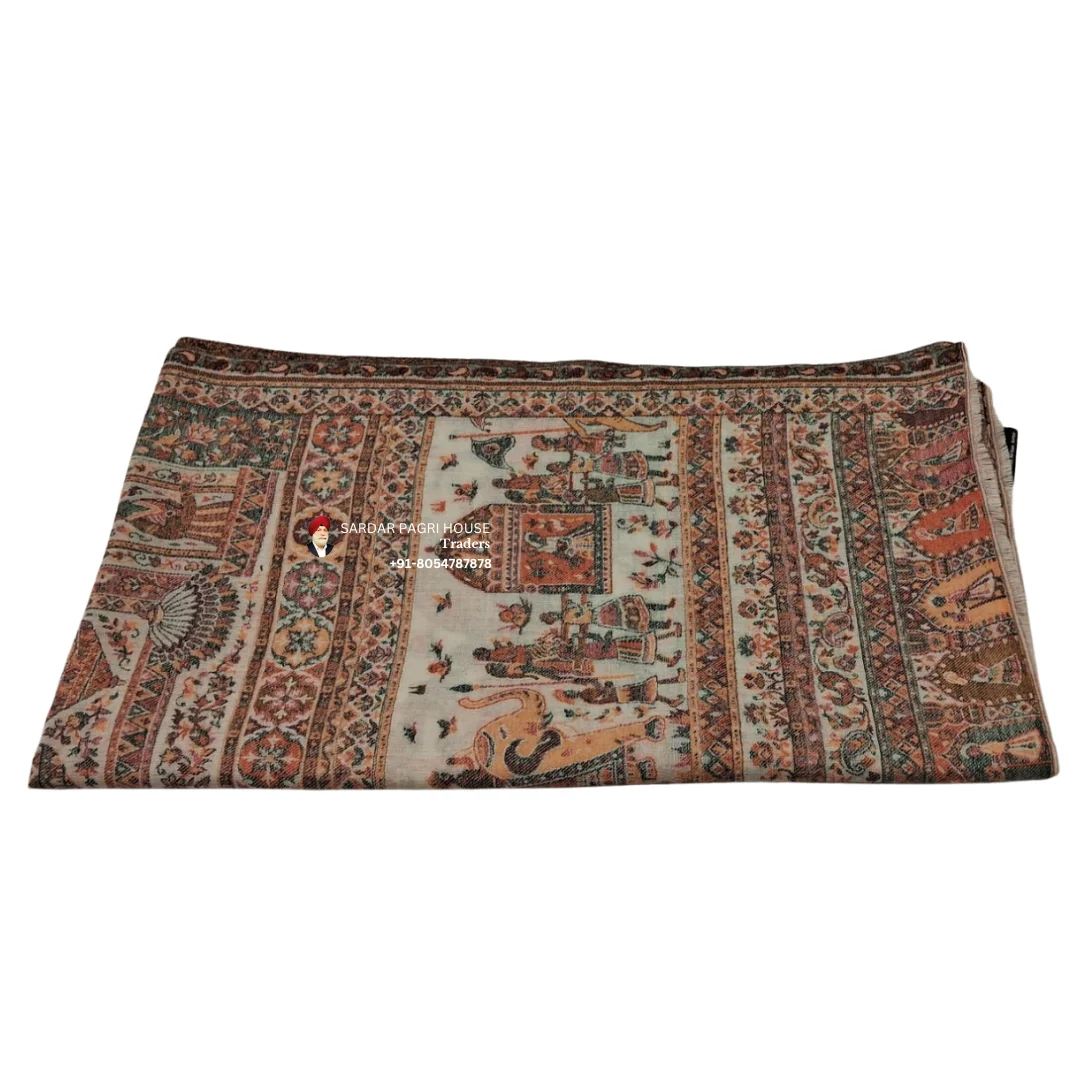 Cream Elegance Unisex Shawls