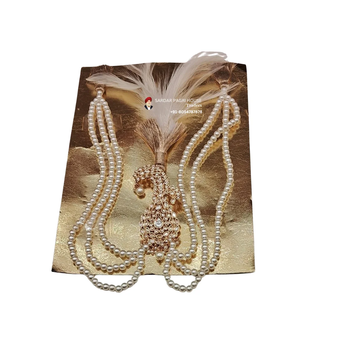 Gold & Pearl Wedding Kalgi