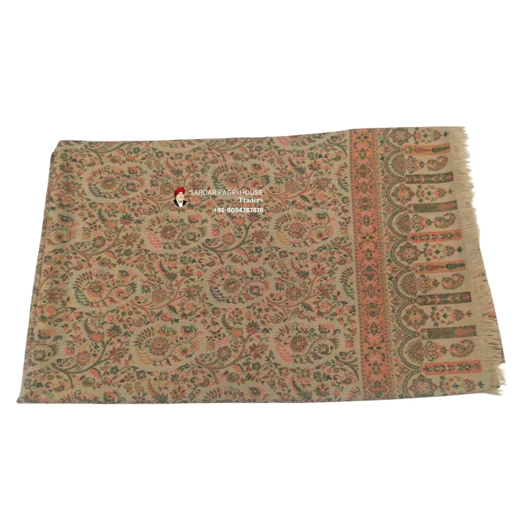 Golden Printed Unisex Shawls