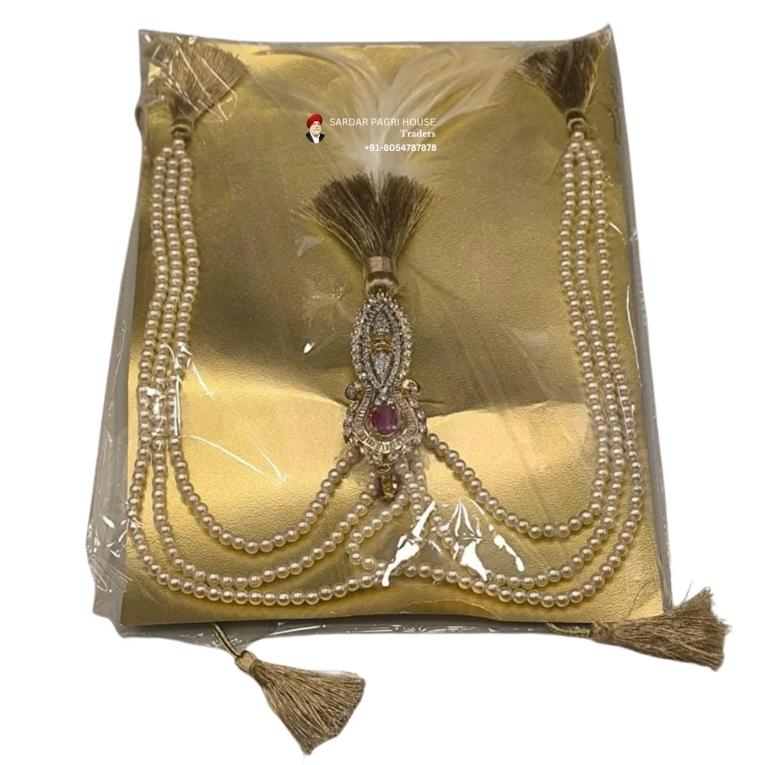 Lotus Colored Gem Wedding Kalgi