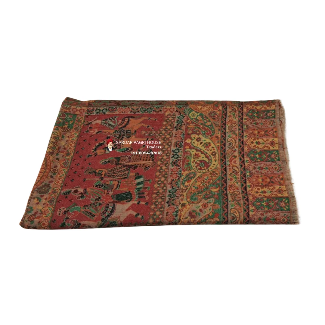 Red Maharaja Premium Unisex Shawls