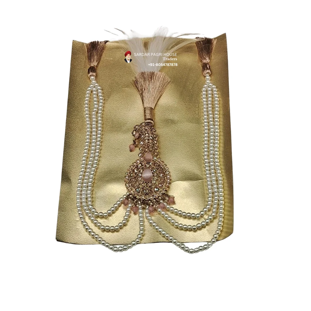 Royal Pink Feathers Wedding Kalgi